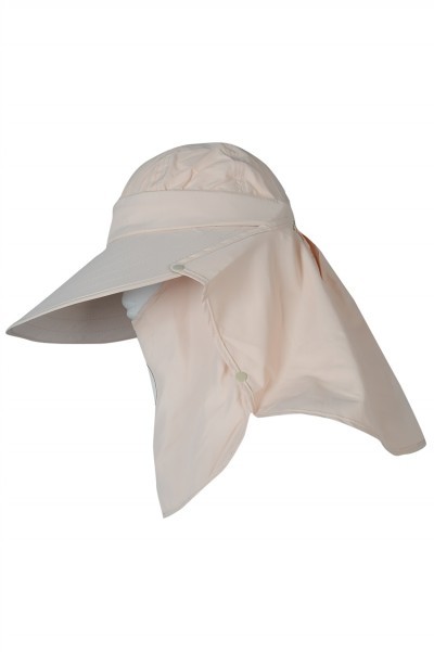 SKVC012 makes summer sun hat, sun hat, outdoor cool hat, mosquito-proof, tea-picking and cycling sun hat khaki front view